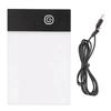 3.3 x 5.1in LED Light Board Ultra Thin USB Powered Drawing Tablet Adjustable Brightness Flip Book Kit Calligraphy Practice