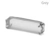 Black/White Simple Transparent Grid Zipper Pencil Case Solid Color Cosmetic Storage Nylon Mesh Pen Bag Stationery Storage Tool
