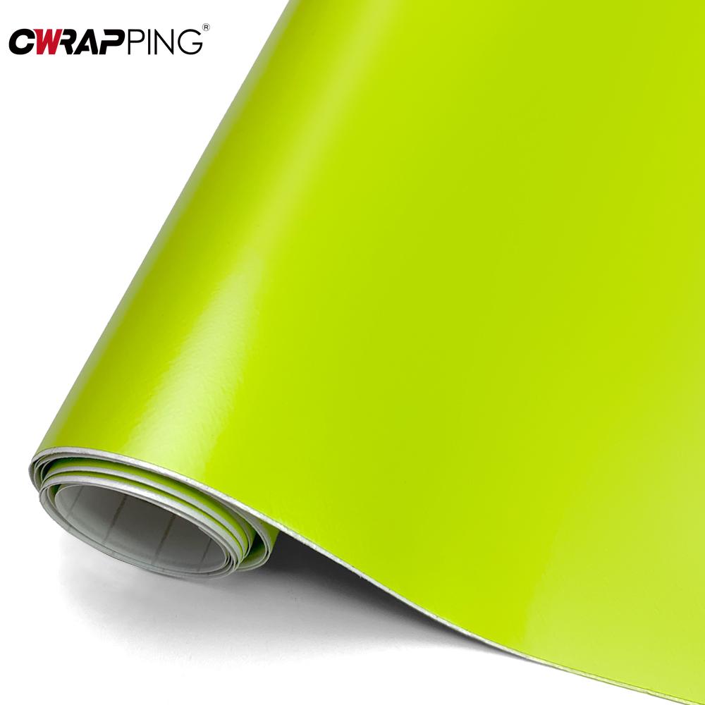 Car Matte Vinyl Packaging Sprout Green Waterproof Sticker Car Door Rear Mirror Creative DIY Decorative Film Auto Accessories