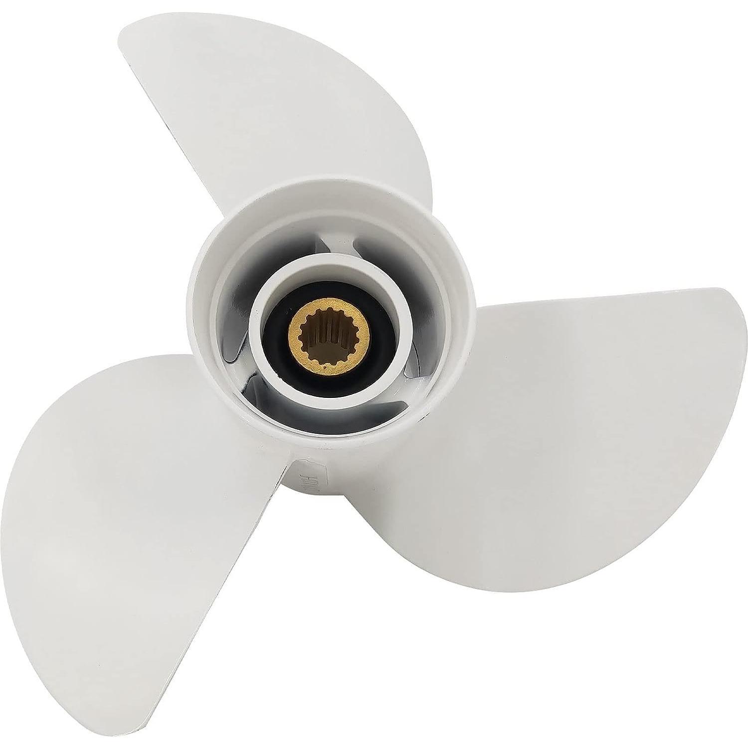 

13 5/8x13-K Aluminum Boat Propeller– Fits Yamaha Outboard Engines, Available for 50HP, 60HP, 70HP, 80HP, 90HP, 100HP, 110HP & 120HP белый
