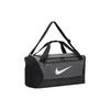 New Nike Brasilia Polyester One Shoulder Crossbody Portable Luggage Bag, Gym Bag Trumpets Unisex Black Gray DM3976-068