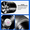 Round Inline Booster Duct Fan Exhaust Ventilation Fan with Low Noise for Kitchens, Bathrooms, Restaurants, Supermarkets