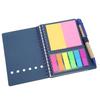 Notebook Portable Simple Double Coil Leather Notebook Student Notepad with Insert Pen Business Office Stationery