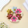 Boho-Stil Gestricktes Haarseil Flores Zopf-Haarband Elegantes Süßes Haargummi Party
