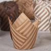 50pcs Tulip Muffin Cupcake Paper Cups Oilproof Baking Liners Cake Decorating DIY Tools Cake Box Muffin Wrap Cases