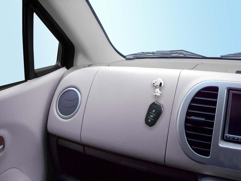 Einfacher Standard Snoopy Haken, Auto, Armaturenbrett, Klebe-Autozubehör, Dekoration, Aufbewahrung von Zubehör, Doppelseitiges Klebeband