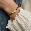 Sturdy Woven Sports Bracelet with Beads Unique Wristband Jewelry Perfect for Football Fan and Everyday Wear
