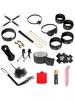 Erotic  Set Sexy Leather Plush Sex Toys Bondage Kit Handcuffs Feather Blindfold Flirt Exotic Accessories Couples Adult Games