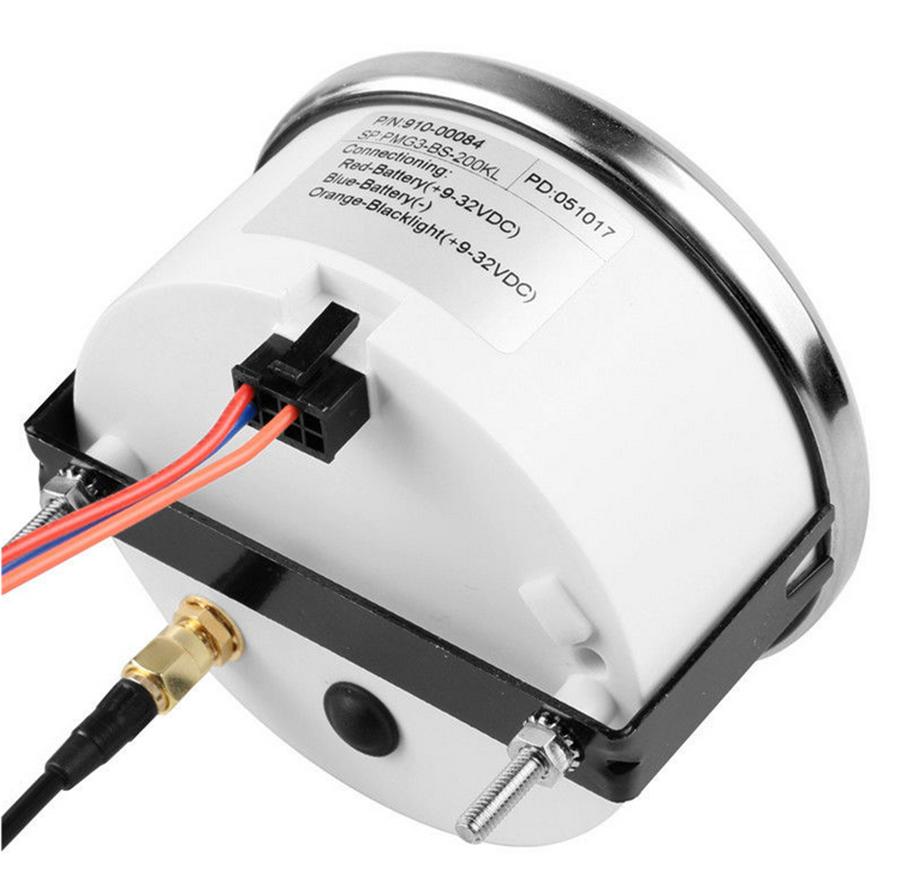 85mm LED GPS Speedometer with ODO Anti-fog Turn Signal for Motorcycle