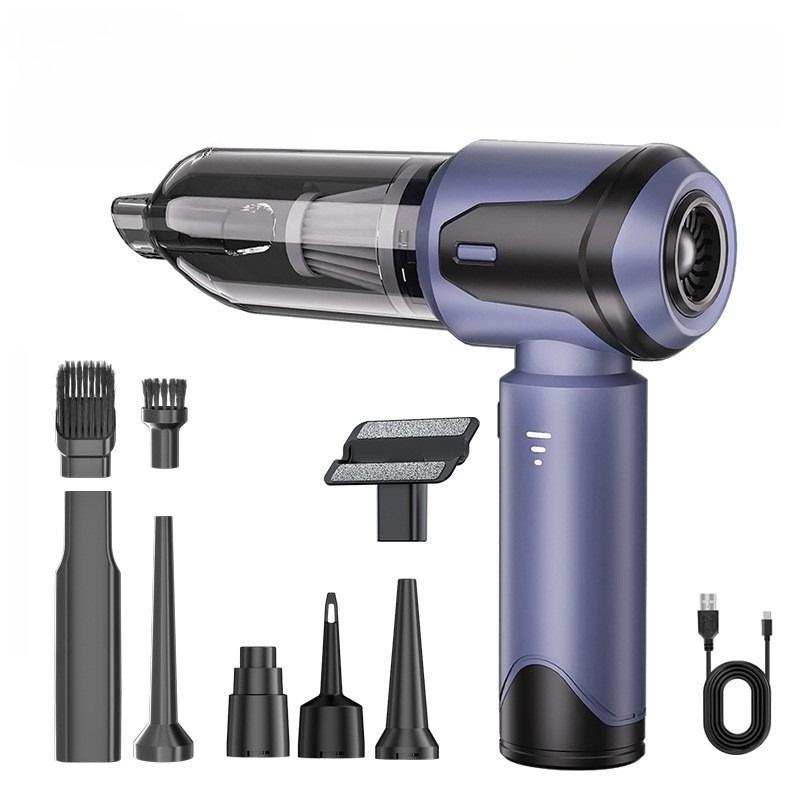 Three-Speed Wireless Car Vacuum Cleaner with High Suction and Power Display