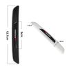4Pcs Rubber Anti-Collision Strip Car Door Rearview Mirror Protector Stickers For Mitsubishi L200 ASX Pajero Lancerex Evo Mirage LO7