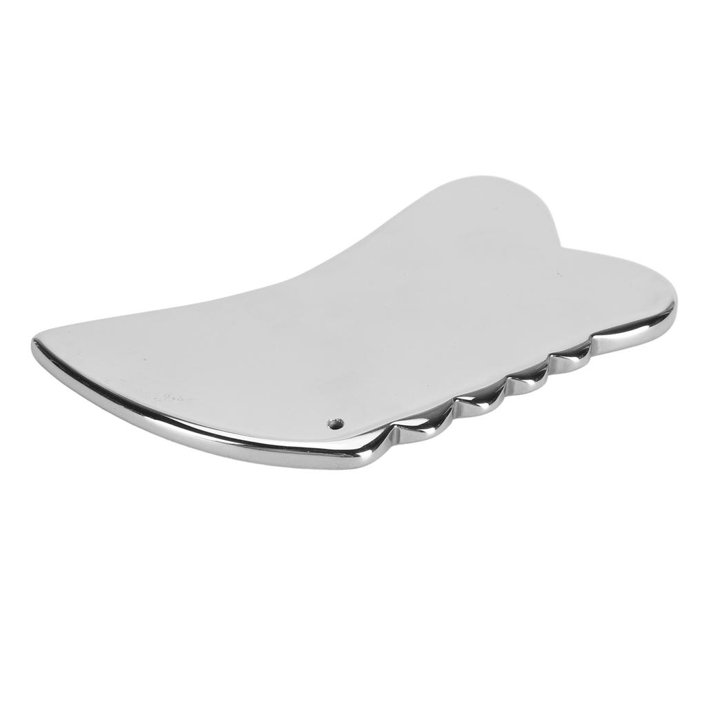 100x60x6mm Terahertz Scraping Board Energy Stone Meridian Back Scraping Plate Massage Tool for Home