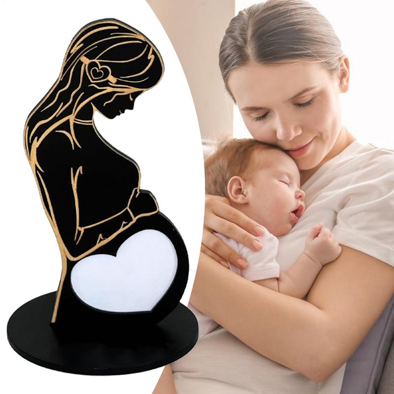 Sonogram Picture Frame Pregnant Woman Sonogram Frames Photo Sign Pregnancy Announcement for Baby Maternity Gifts Keepsake