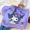 MORIPiLO Lap Blanket Sanrio Characters Kuromi Sheep Boa Lap Purple 70x100cm Blanket Goods Warm Cute Summer Winter Air Conditioning Protection Makura