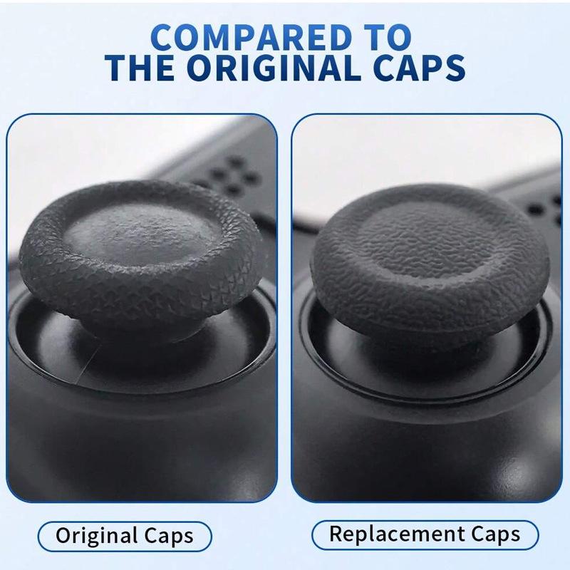 Repair Cap for PS4/PS5 Controller Joysticks - Easy Install, No Disassembly Needed