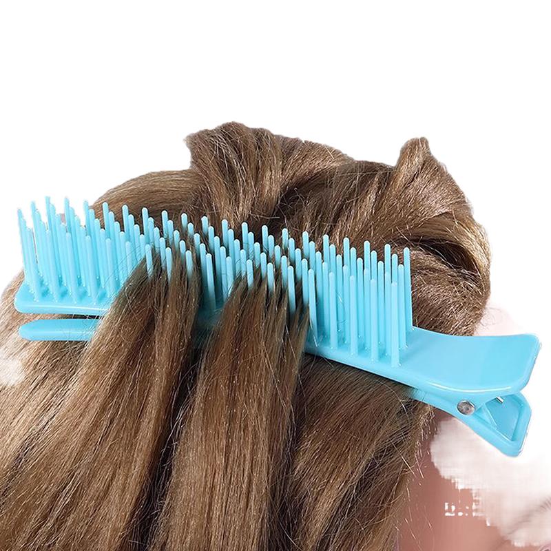 Professionelle Haarspangen Salon Haarabteilungsclips Kamm Friseur Färben Dauerwelle Haarnadeln Zuhause DIY Haarspange Haarstyling