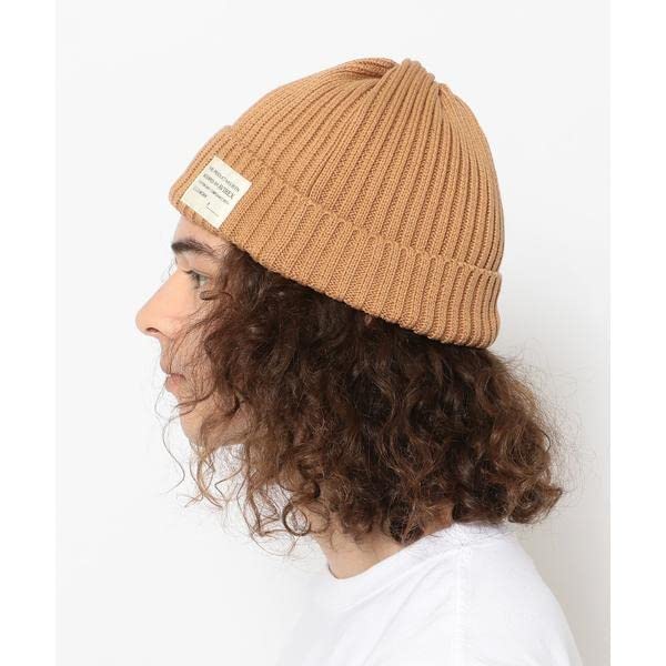 Cotton Watch Cap for F [AVIREX] Men, 033, Off-White, 783-1274007