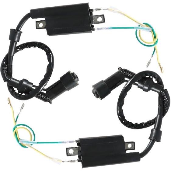 2-Pack for Honda 12V Ignition Coil CB350 CL350 SL350 CL450 CB450 CB500 CL500