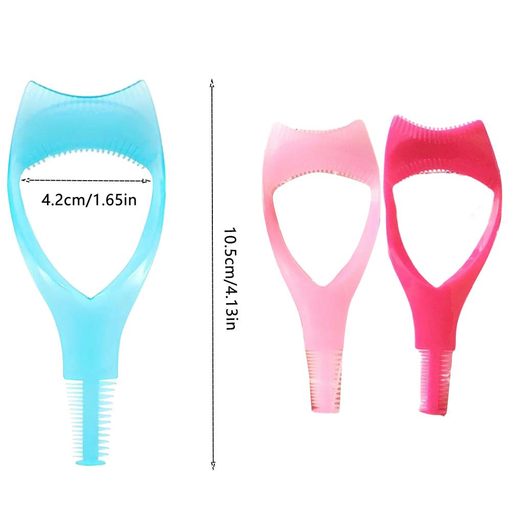 Scudo Mascara Strumento per Trucco Ciglia Cosmetiche Dimensioni Compatte Operazione Semplice 3 in 1 Multifunzionale Lunga Durata Accessori da Donna