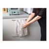 Kosugizen Towel Scandinavian Jacquard Monochrome Forest White/Gray Set of 2 20 X 80cm Medium Thick Type Slim SV-1802-2
