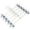 Stainless Steel Multi-Functional Non-Slip Telescopic Pants and Skirt Clip Rack for Wardrobes