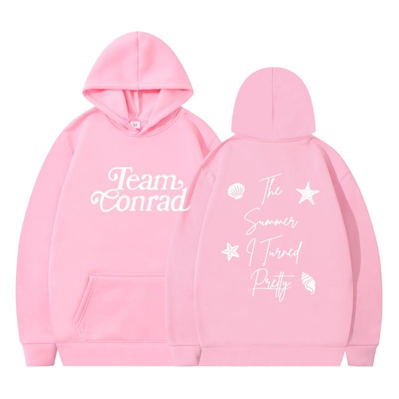 Oversized Hooded Sweatshirt With Graphic Print Teens Unisex Loose Fit Winter Streetwear