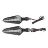 1 Paar DC12V Motorrad 2-Wege Blinker Universal IPX6 Wasserdicht LED Kontrollleuchte für