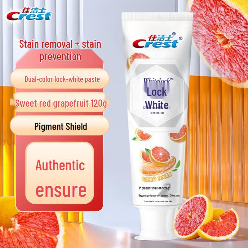 

Зубная паста Crest Lock White Supreme Whitening, Сладкий розовый грейпфрут
