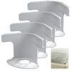 4/8pcs Universal Non-Slip Bed Sheet Clips Corner Tightener Invisible Bedspread Secure Holder