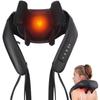 Masgre Shiatsu Back Neck Massager Cordless Shoulder Massager with Heat Electric Deep Tissue 3D Kneading Massage Pillow
