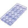 18 Slot Flower Chocolate Mold Confectionery Mould Food Grade Plastic Baking Pastry Tool Multipurpose Dessert Mold