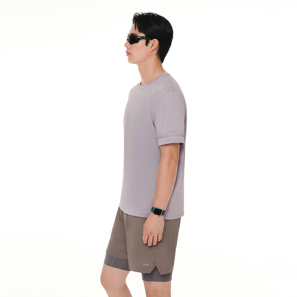 ANDAR Active Fresh Men'S Reflective Short Sleeve