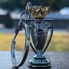 Exquisiter Schlüsselanhänger mit Weltmeisterschafts-Fußballtrophäe aus Zinklegierung, perfektes Erinnerungsgeschenk für Sportfans