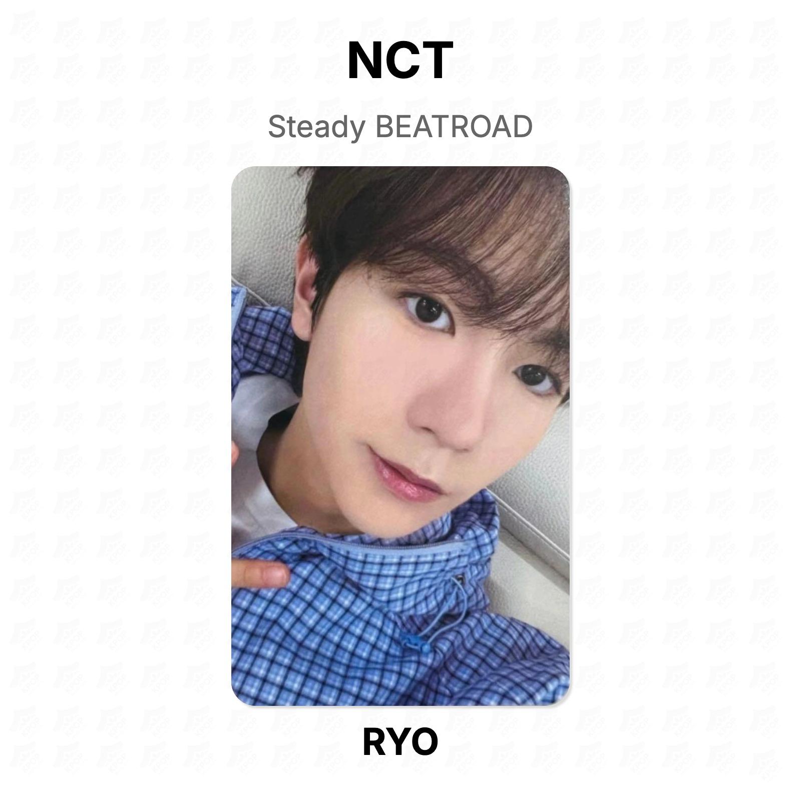 Официальная фотокарточка NCT Steady BEATROAD RYO 02 beige