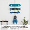 Heian Shindo Kogyo LABRICO DIY Storage Parts Skateboard Hanger Black SXK-521