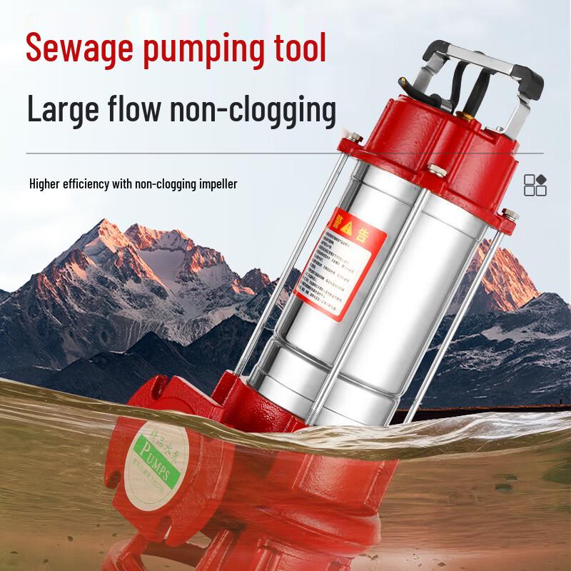 Stainless Steel Cutting Sewage Pump