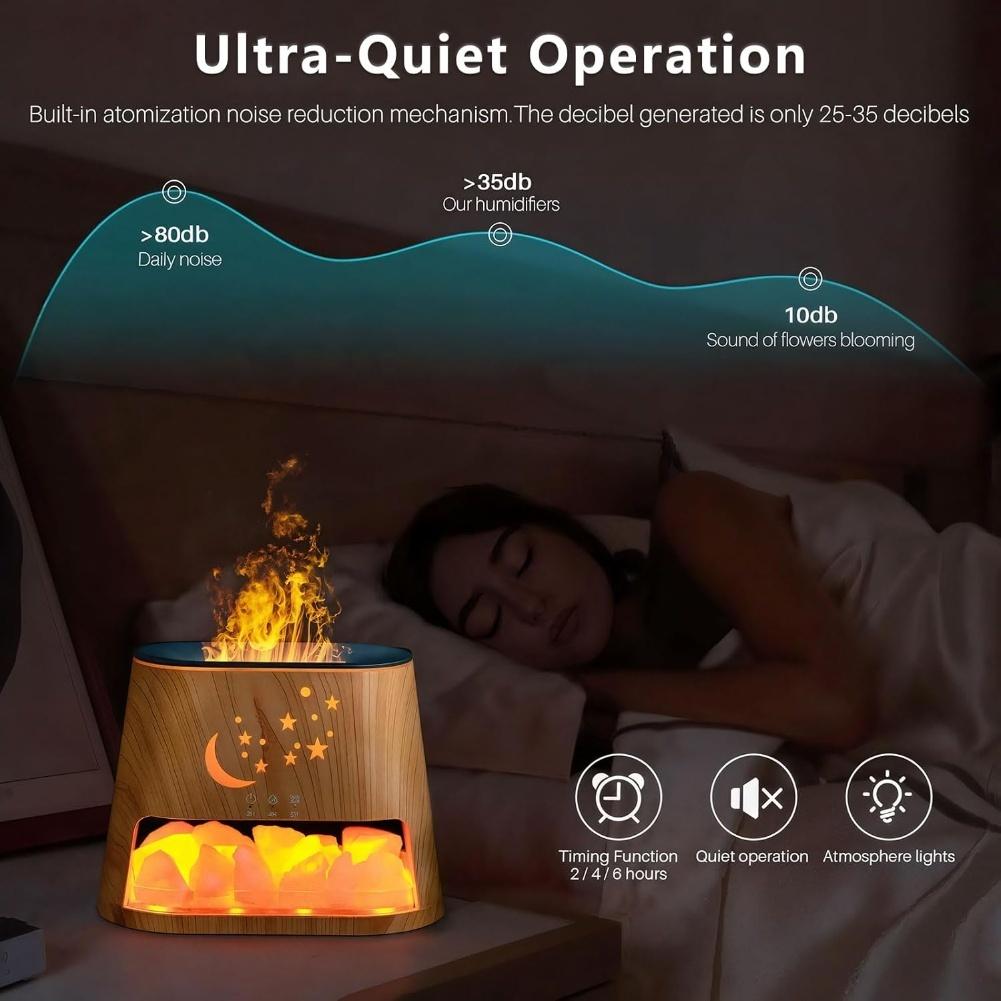 Customizable Timer Humidifier Indoor Humidifier Essential Oil Diffuser 210x80x156mm Aromatherapy Lamp Calming Ambiance China Mainland