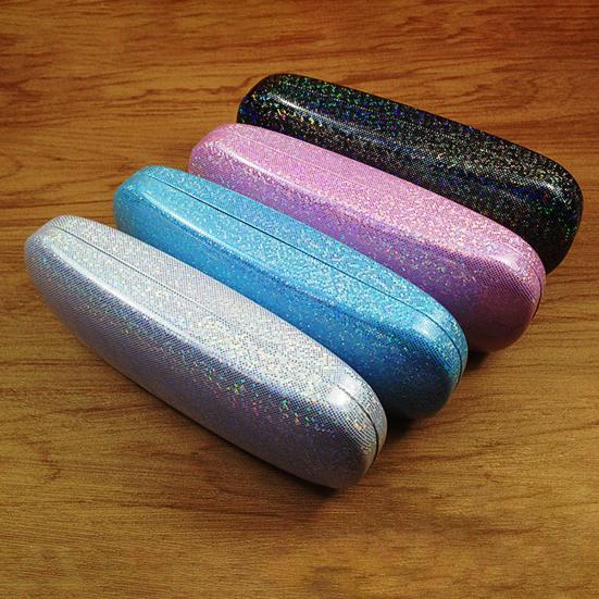 Eyeglasses Box Fashion Glitter Solid Color Eyeglasses Box Colorful Student Simple Eyeglasses Storage Case Eyeglasses Case Daily Supply