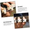 SOESFOUFU Musical Instrument Finger Expander, Ukulele Finger Stretcher, Acoustic Expansion Sleeve for Piano, Oud, Guitar, Finger Extensors, Finger Gua