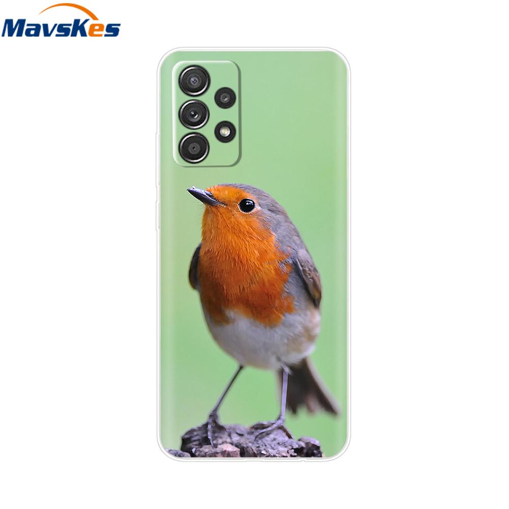 Für Samsung A52S 5G Hülle Niedliche Maus Blume Bemaltes Cover Klare Silikon Handyhülle Für Samsung Galaxy A52 A 52 52S 5G Weiche Taschen