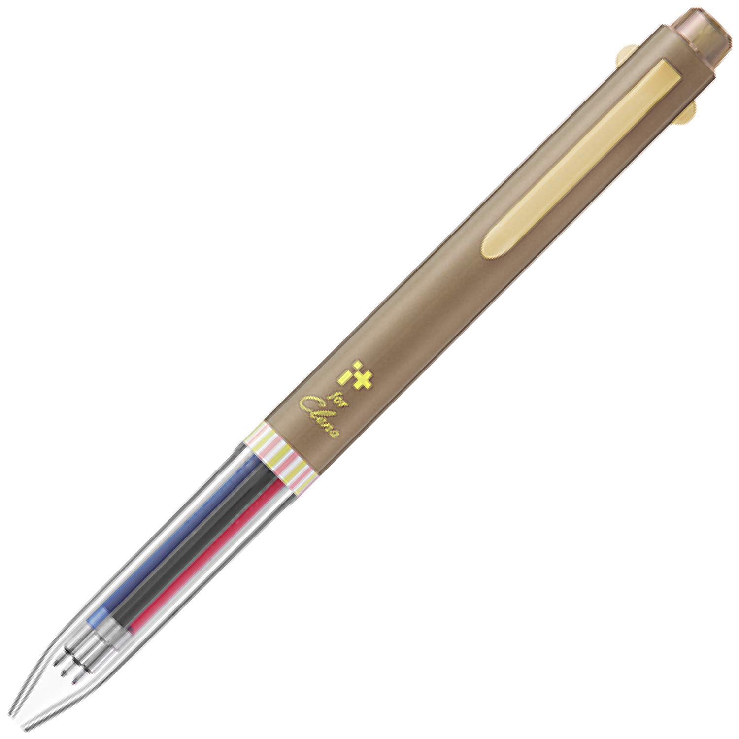 

Pentel Ballpoint Pen for Crena Limited Edition BGH34LCRE Brown Beige 04 3-Color i+