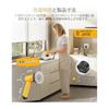 Qimedo Handy Electric Bath Cleaning Brush 5000mAh Large Capacity Battery (removable, Spare Battery Included) Cordless Rotating Cleaner with 3 Power