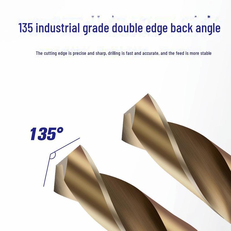 Tiangong M35 Cobalt Morse Taper Shank Twist Drill Bit for Stainless Steel (14/18)