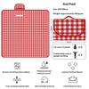 Plaid Picnic Blanket Foldable Double Sided Waterproof Stain Resistant Mat for Camping Beach Park Hiking Trips
