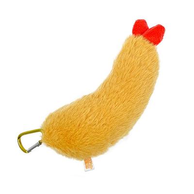 Fa suoni e vibra Pukyu & Buruburu Mascotte Morbida Gambero Fritto Circa. 18,5 centimetri
