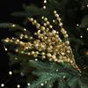 10PCS Sequins Artificial Christmas Glitter Branches  Wedding Party Supplies