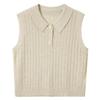Women's Lyocell Blend Cable Knit Sleeveless Vest Top
