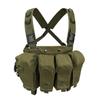 Large Capacity Climbing Chest Pocket 6-pockets Travel Storage Vest Bag Outdoor Vest Bag  Hiking
