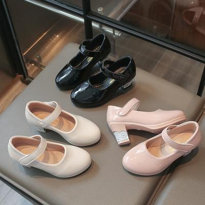 New Style Girls' Low-top Soft-soled Shoes, Children's Single Shoes