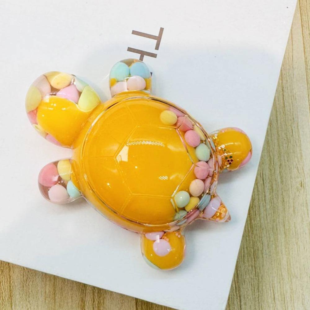 Shiny Cartoon Turtle Toy Cute Turtle Small Ornament Statue Candy Color Turtle Dolls  Couple Gifts